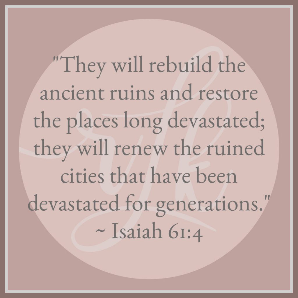 Isaiah 61:4